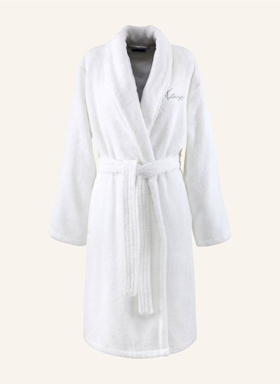 KENZO HOME Bademantel KASTRAL WEISS