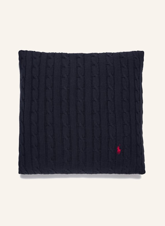 RALPH LAUREN HOME Dekokissenhülle CABLE DUNKELBLAU