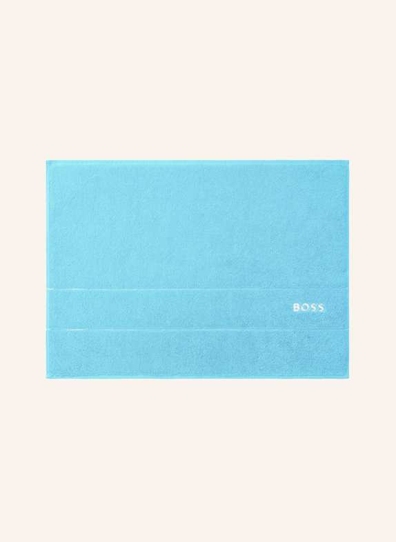 BOSS Badematte PLAIN HELLBLAU