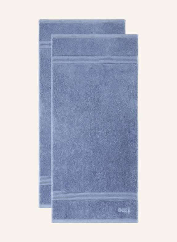 BOSS Handtuch 2er Set LOFT HELLBLAU