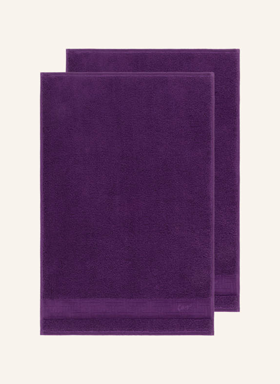 KENZO HOME Gästetuch 2er Set KWEAVE LILA