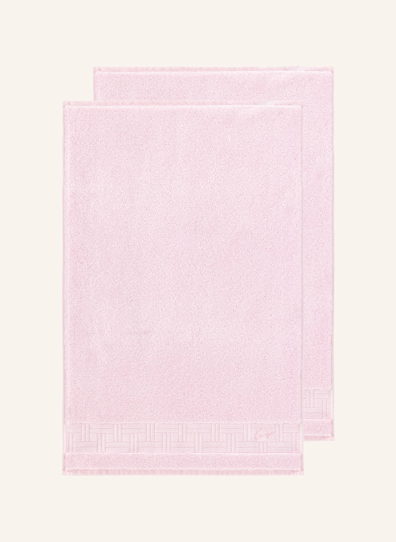 KENZO HOME Gästetuch 2er Set KWEAVE ROSÉ