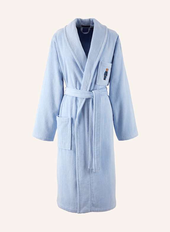 RALPH LAUREN HOME Bademantel DENIMBEAR BLAU