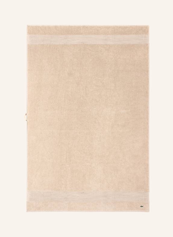 LACOSTE Badetuch LLECROCO BRAUN