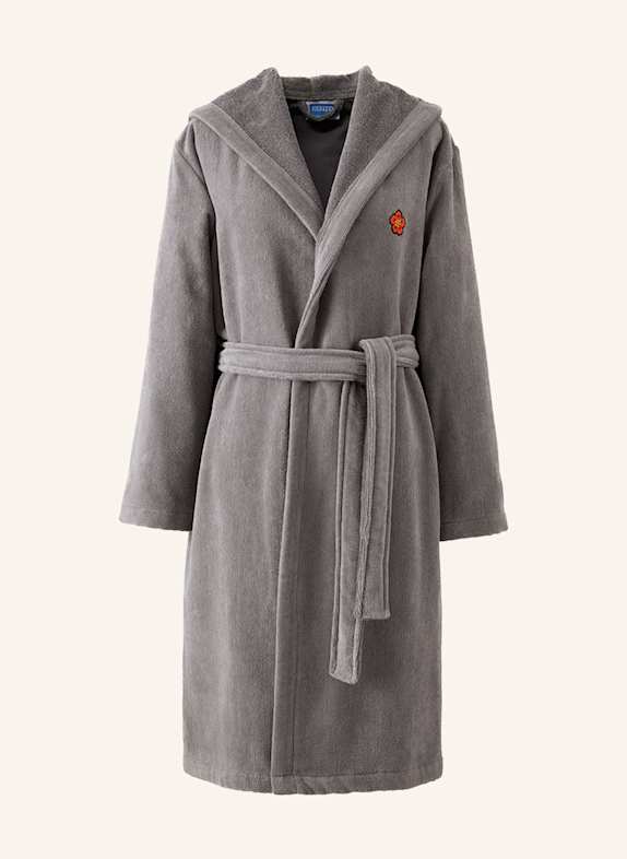 KENZO HOME Bademantel KBOKE GRAU