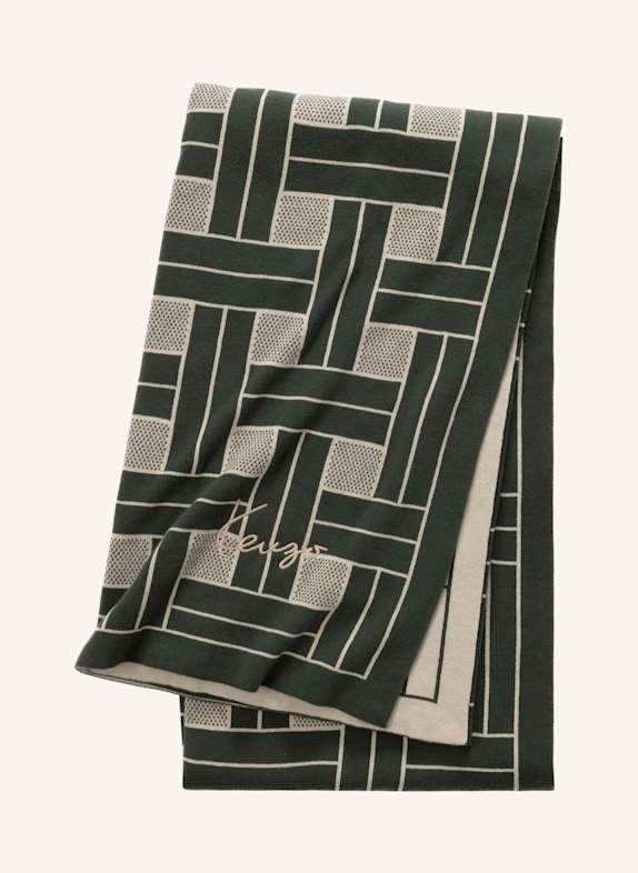 KENZO HOME Plaid KWEAVE KHAKI