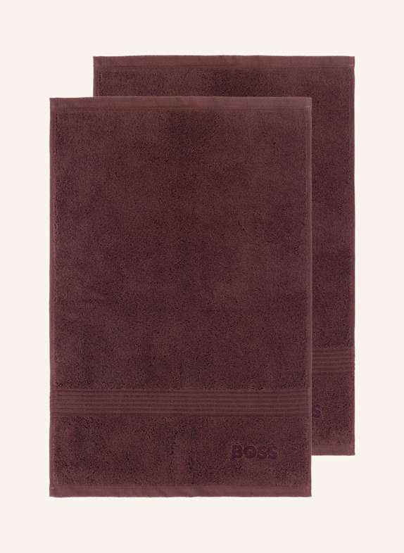 BOSS Gästetuch 2er Set LOFT BRAUN