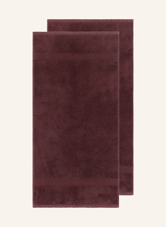 BOSS Handtuch 2er Set LOFT BRAUN