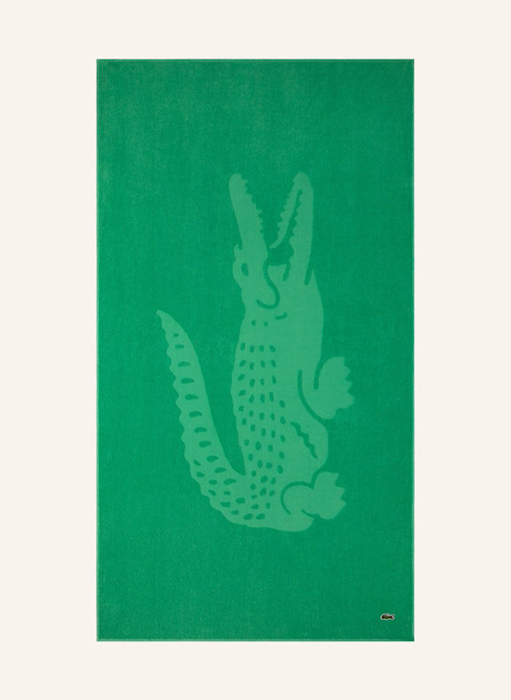 LACOSTE Strandtuch LSPORT HELLGRÜN