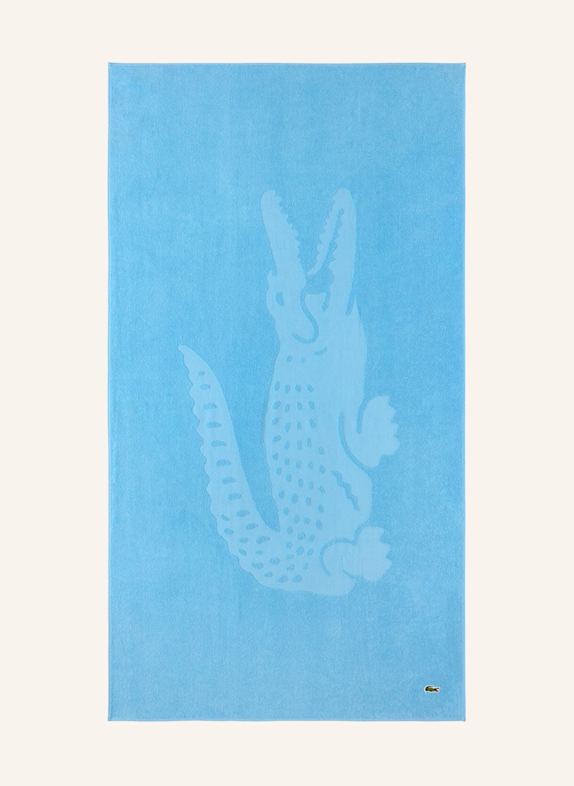 LACOSTE Strandtuch LSPORT HELLBLAU