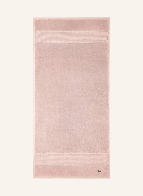LACOSTE Handtuch LLECROCO ROSA
