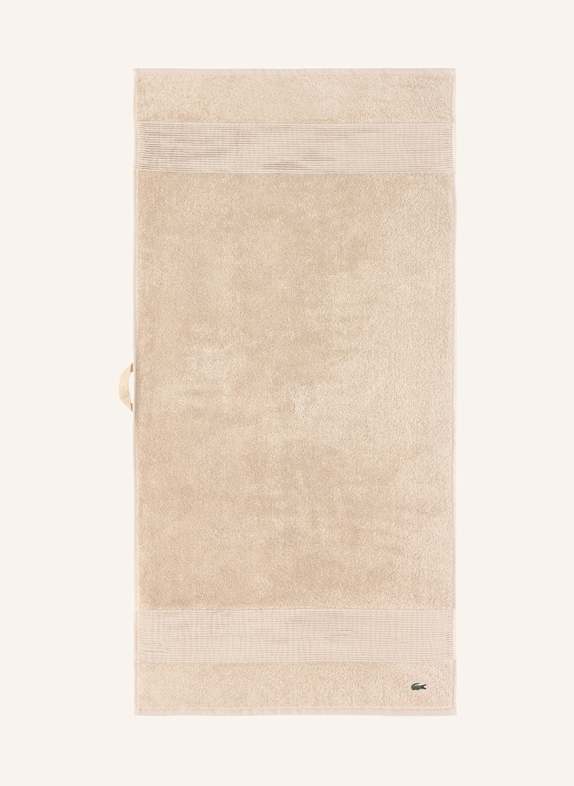 LACOSTE Handtuch LLECROCO PETROL