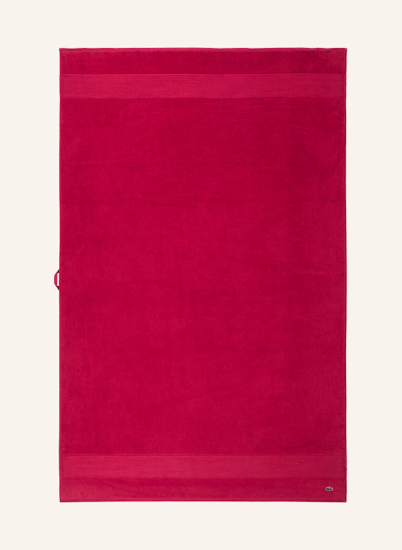 LACOSTE Badetuch LLECROCO FUCHSIA