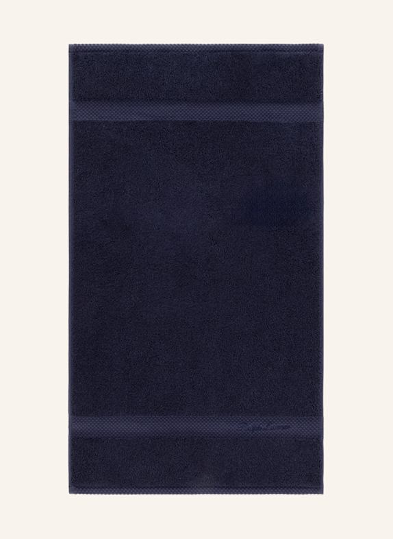 RALPH LAUREN HOME Gästetuch DULANEY DUNKELBLAU