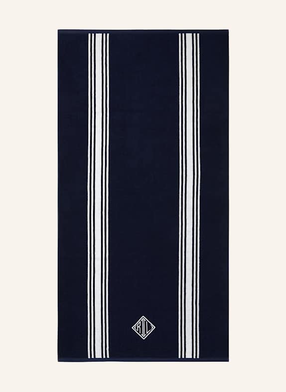 RALPH LAUREN HOME Strandtuch HALLIE DUNKELBLAU