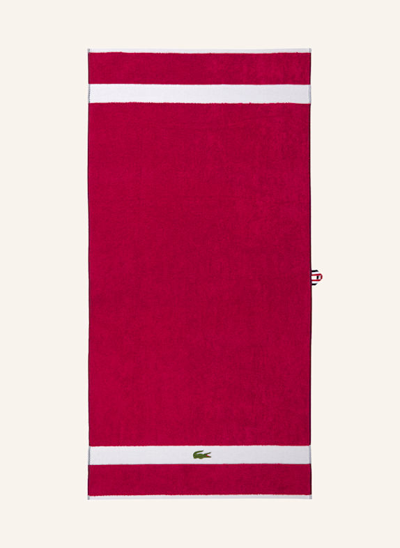 LACOSTE Badetuch LCASUAL FUCHSIA