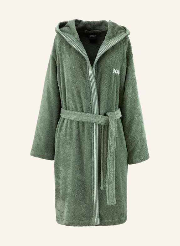 BOSS Bademantel EDGE GRÜN