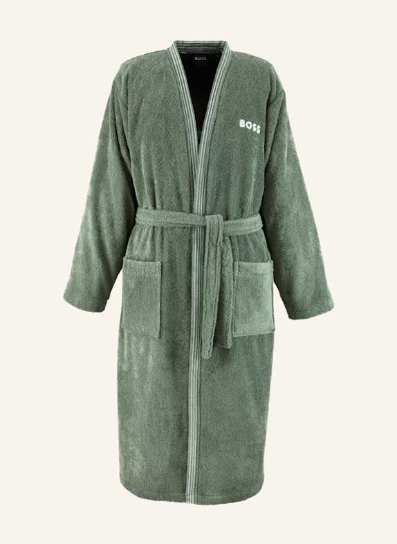 BOSS Bademantel EDGE GRÜN