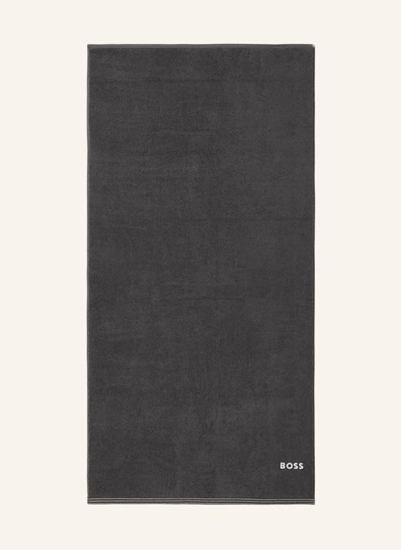 BOSS Duschtuch EDGE DUNKELGRAU