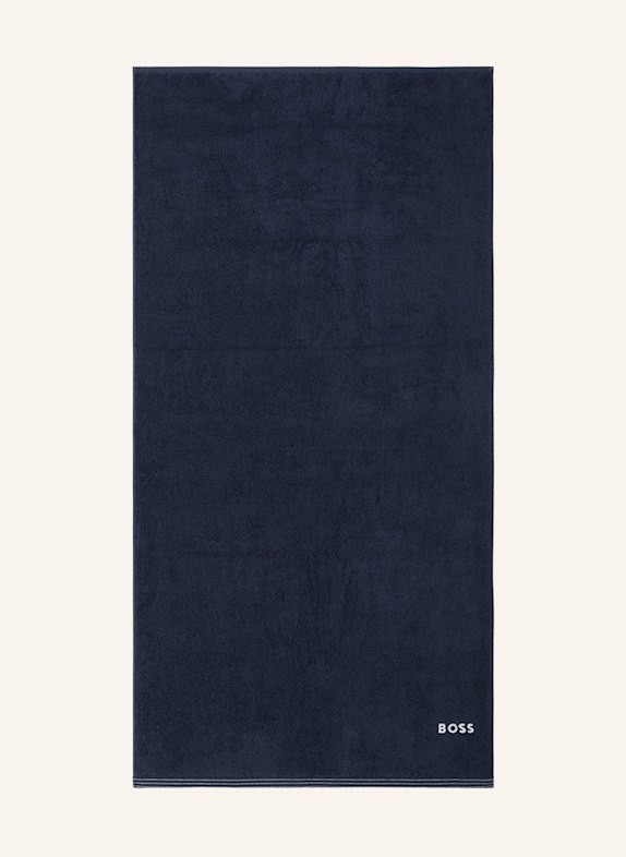 BOSS Duschtuch EDGE DUNKELBLAU