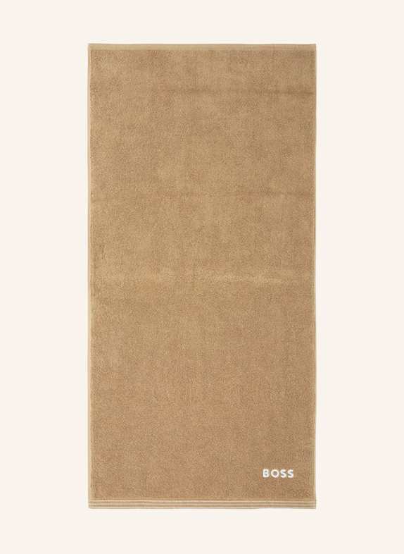 BOSS Handtuch EDGE HELLBRAUN