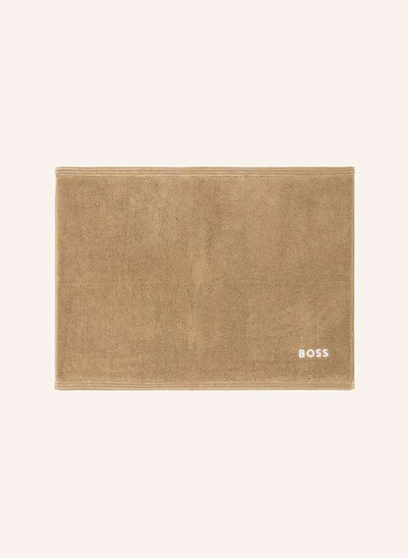 BOSS Badematte EDGE HELLBRAUN