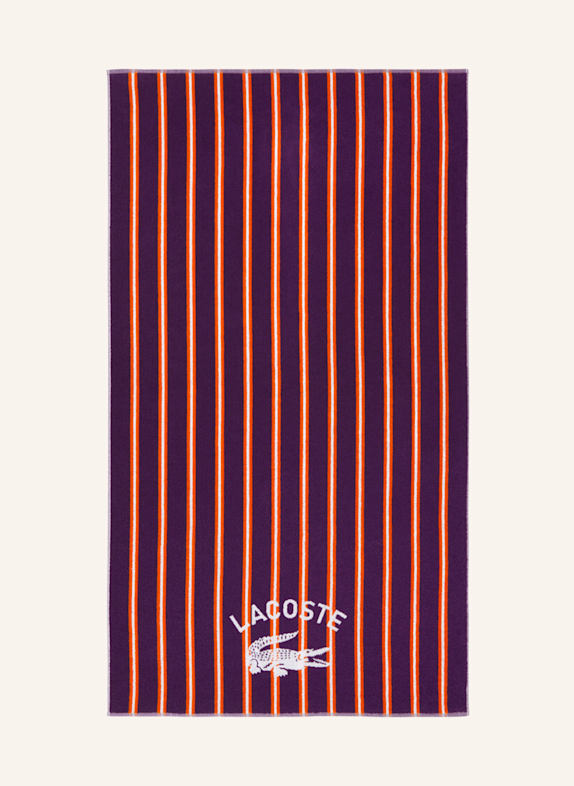LACOSTE Strandtuch LSUNSTRI DUNKELBLAU