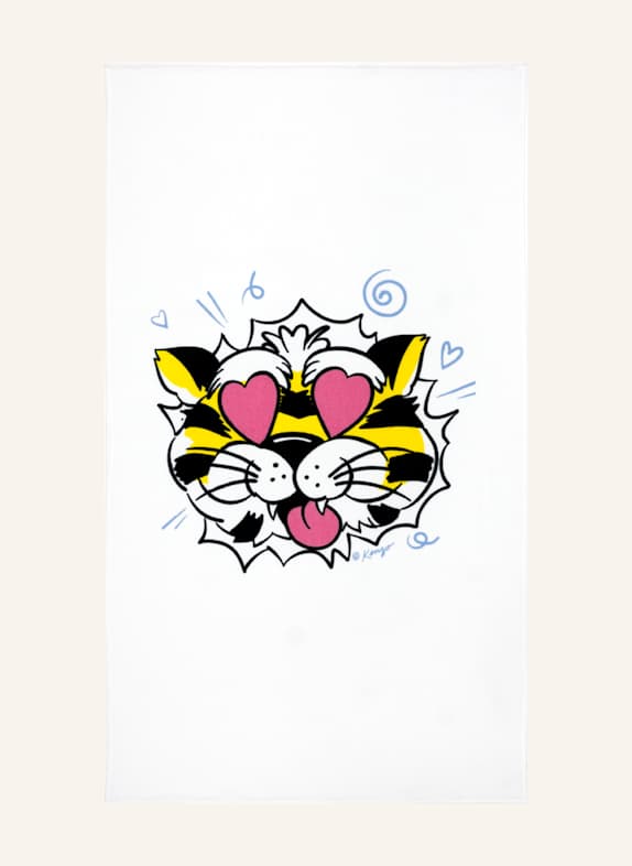 KENZO HOME Strandtuch KTIGERSM WEISS