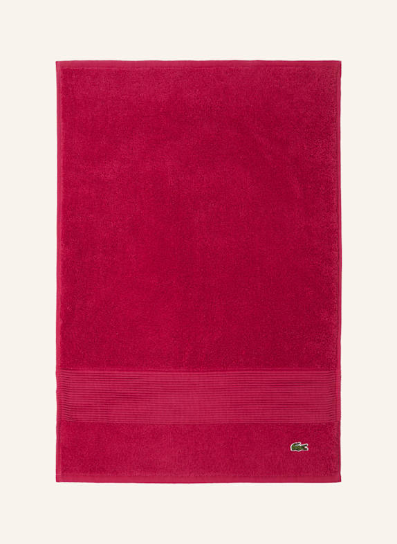 LACOSTE Gästetuch 2er Set LLECROCO FUCHSIA