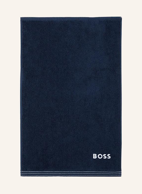 BOSS Gästetuch 2er Set EDGE DUNKELBLAU