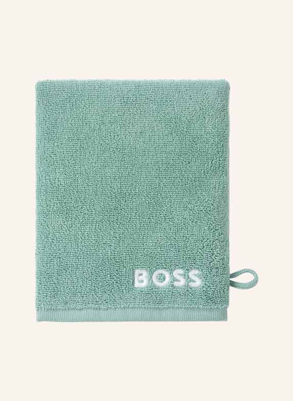 BOSS Waschhandschuh 4er Set EDGE HELLGRÜN