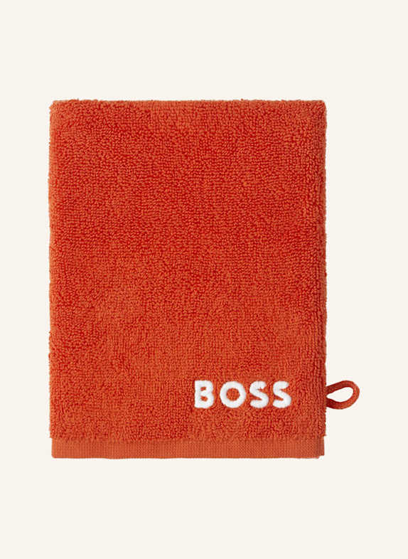 BOSS Waschhandschuh 4er Set EDGE ROT