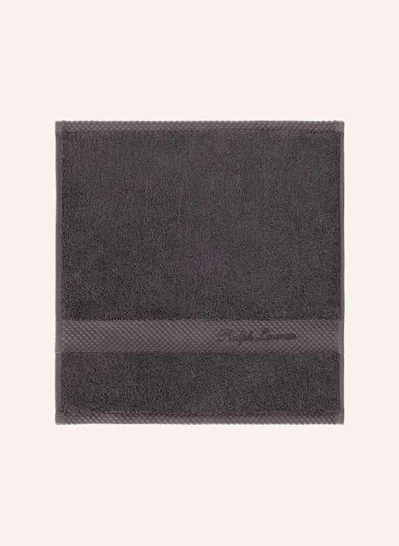 RALPH LAUREN HOME Waschlappen 4er Set DULANEY DUNKELGRAU