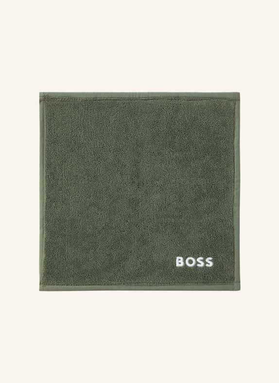 BOSS Waschlappen 4er Set EDGE GRÜN