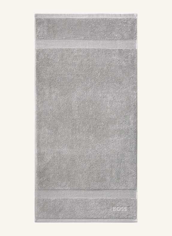 BOSS Handtuch LOFT SILBER