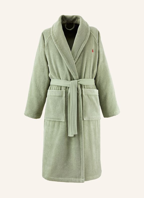 RALPH LAUREN HOME Badjas POLOPLAYER LICHTGRIJS