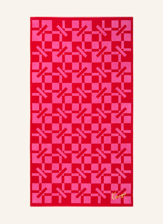 KENZO HOME Strandtuch KMONOGRA ROT