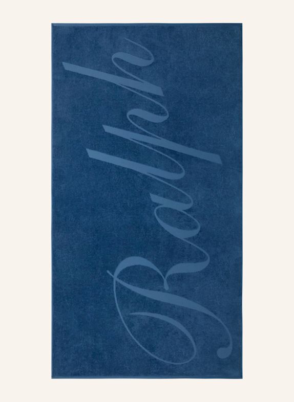 RALPH LAUREN HOME Strandlaken CL RALPH DONKERBLAUW