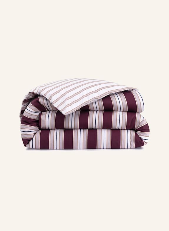 LACOSTE Beddengoedset LCOTTAGE DONKERROOD