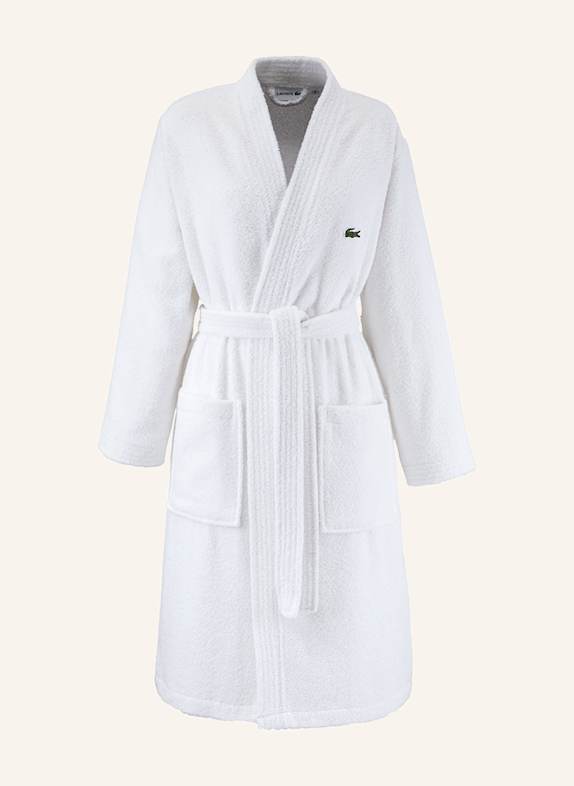 LACOSTE Badjas LLECROCO WIT