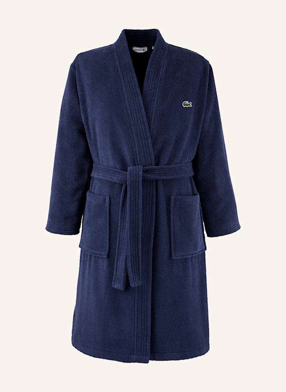 LACOSTE Badjas LLECROCO DONKERBLAUW