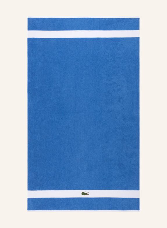 LACOSTE Badetuch LCASUAL HELLBLAU