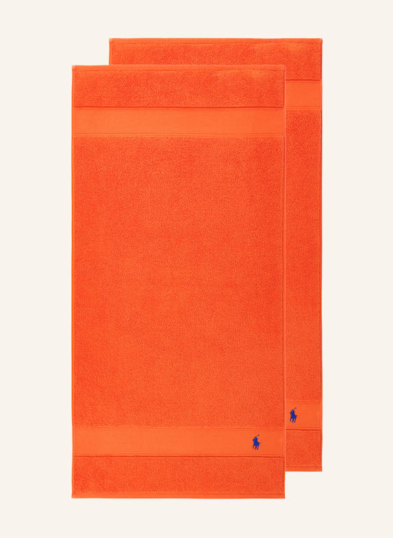 RALPH LAUREN HOME Handtuch POLOPLAYER ORANGE