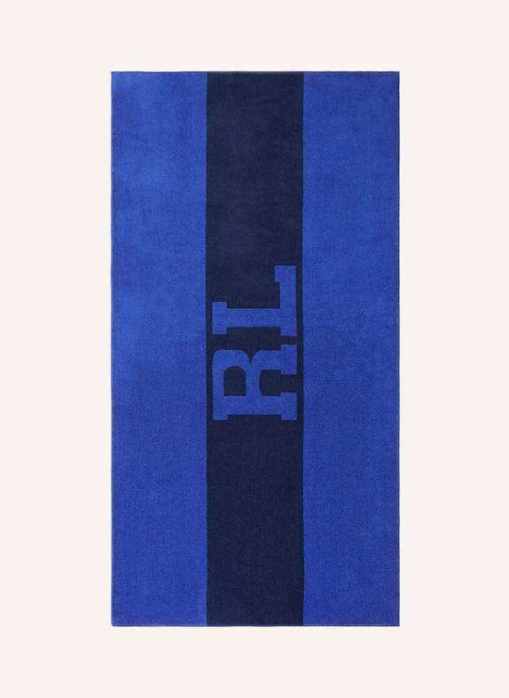 RALPH LAUREN HOME Strandtuch RLSIGNAT DUNKELBLAU/ BLAU