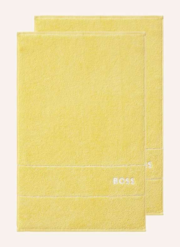 BOSS Gästetuch 2er Set PLAIN GELB