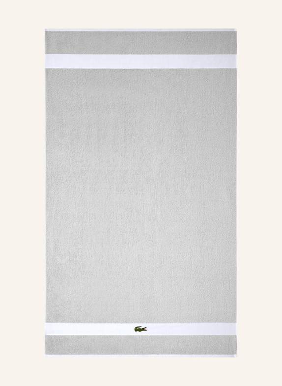 LACOSTE Badetuch LCASUAL HELLGRAU