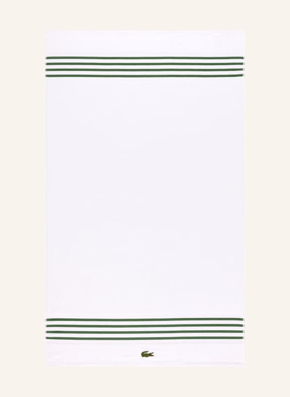 LACOSTE Badetuch LCOURTLI GRÜN
