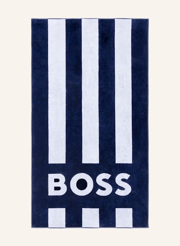BOSS Strandtuch BATH DUNKELBLAU