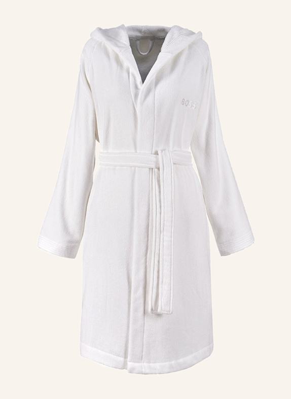 BOSS Bademantel PLAIN WEISS