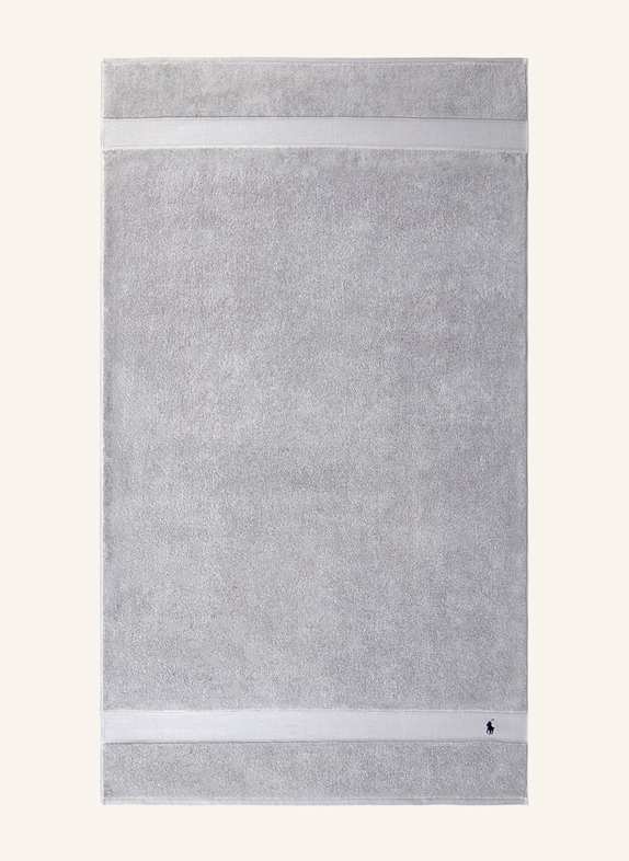 RALPH LAUREN HOME Badetuch POLOPLAYER HELLGRAU